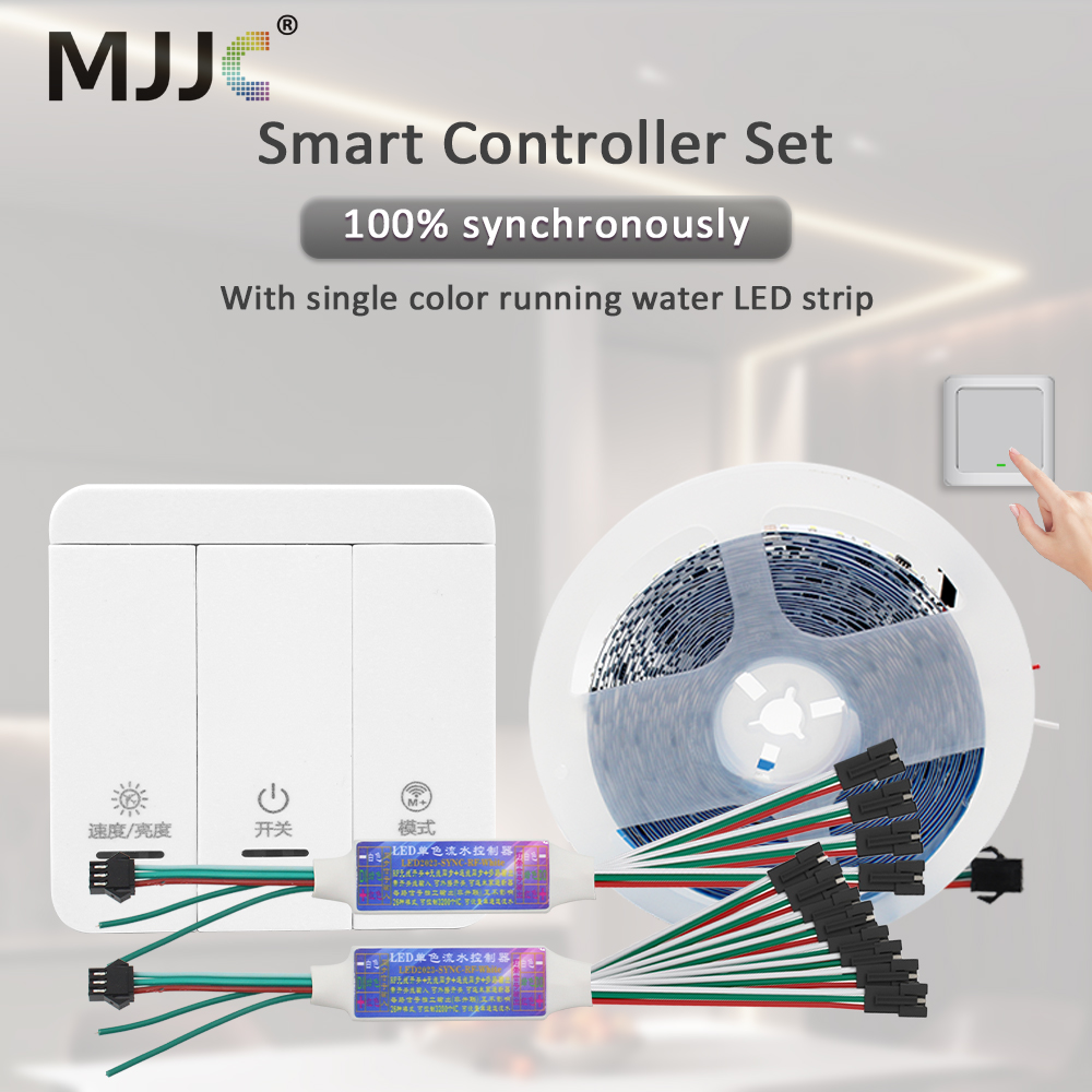 Decor Lighting Hours - 家の装飾用のLEDストリップライト,24v,ws2811 ic rf,ロット20m 25m 30m