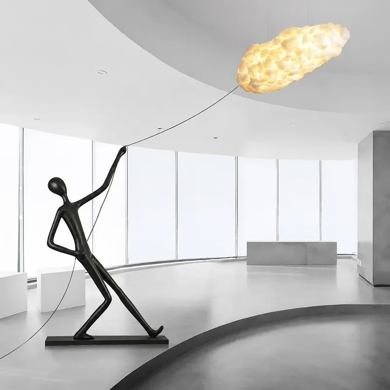 Lighting Decor Rentals - クラウドシャンデリア リビングルーム 寝室 ダイニングルーム ミルクティーショップ 幼稚園