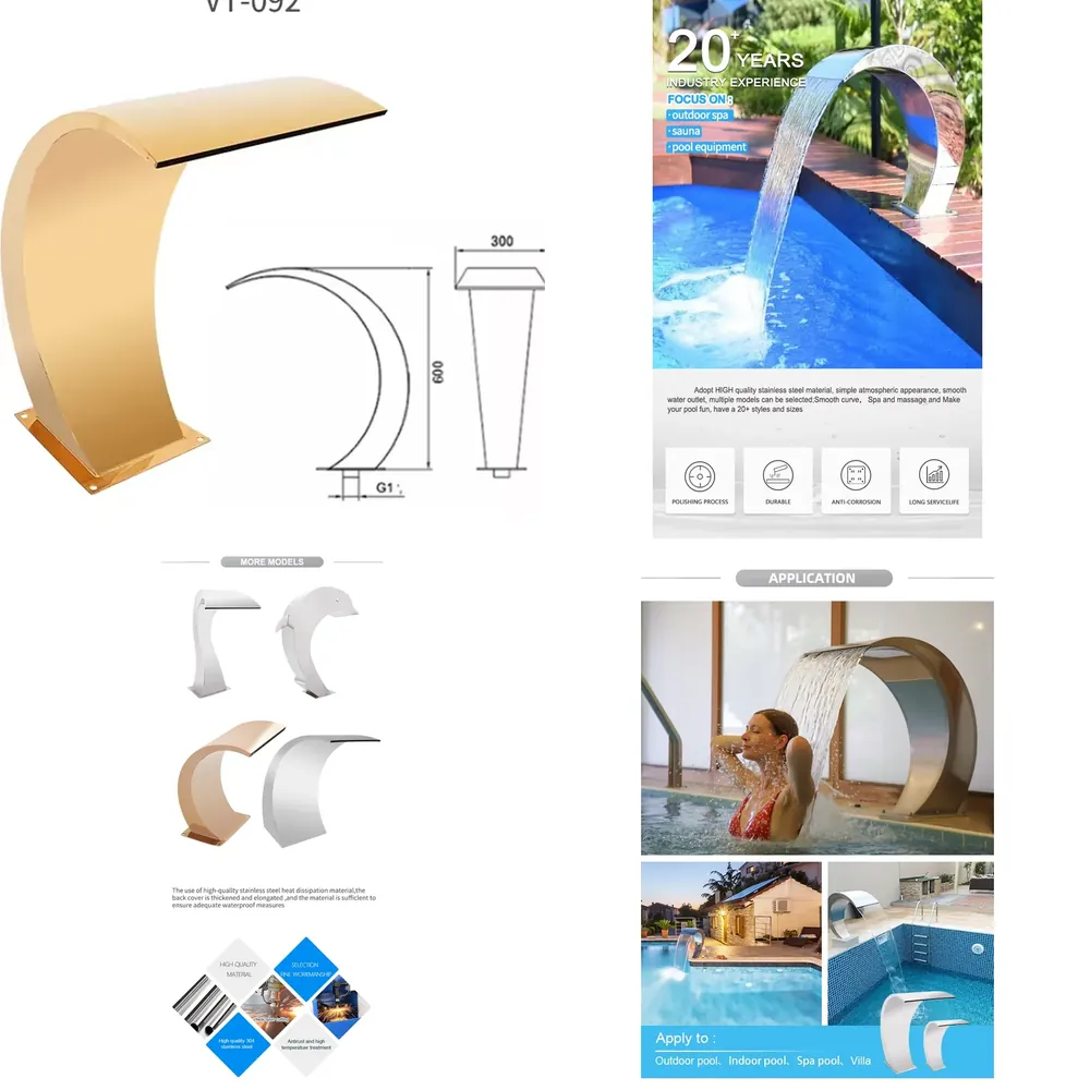 Home Decor Lighting Manufacturer - パイクス製造の屋内外兼用LEDライトプール滝、家の装飾用