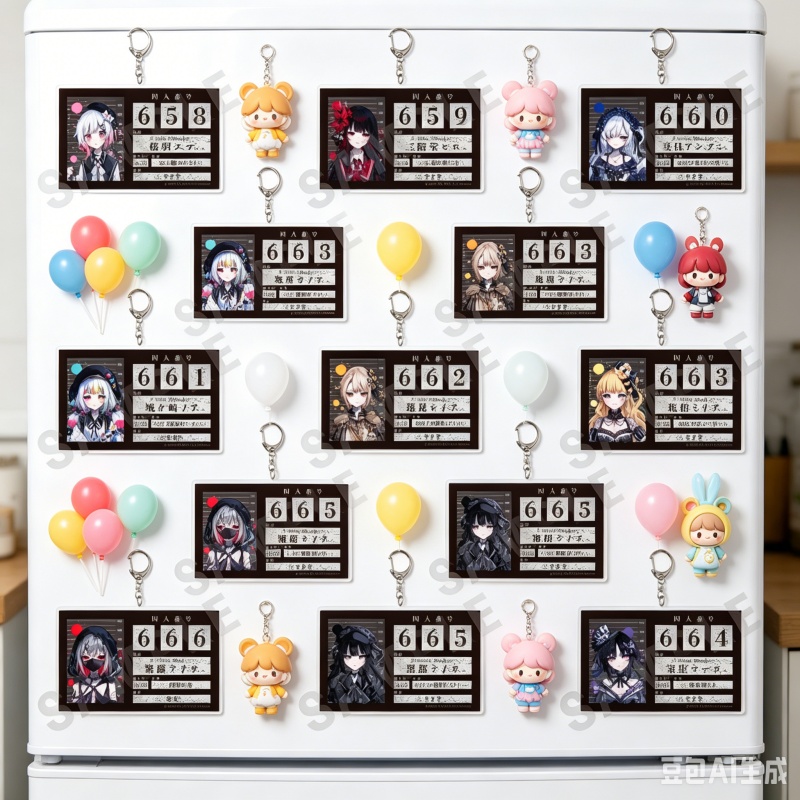 6 センチメートルアニメ魔法少女魔女裁判アクリルスタンドキー - Decor Lighting Phone Number のレビューと価格