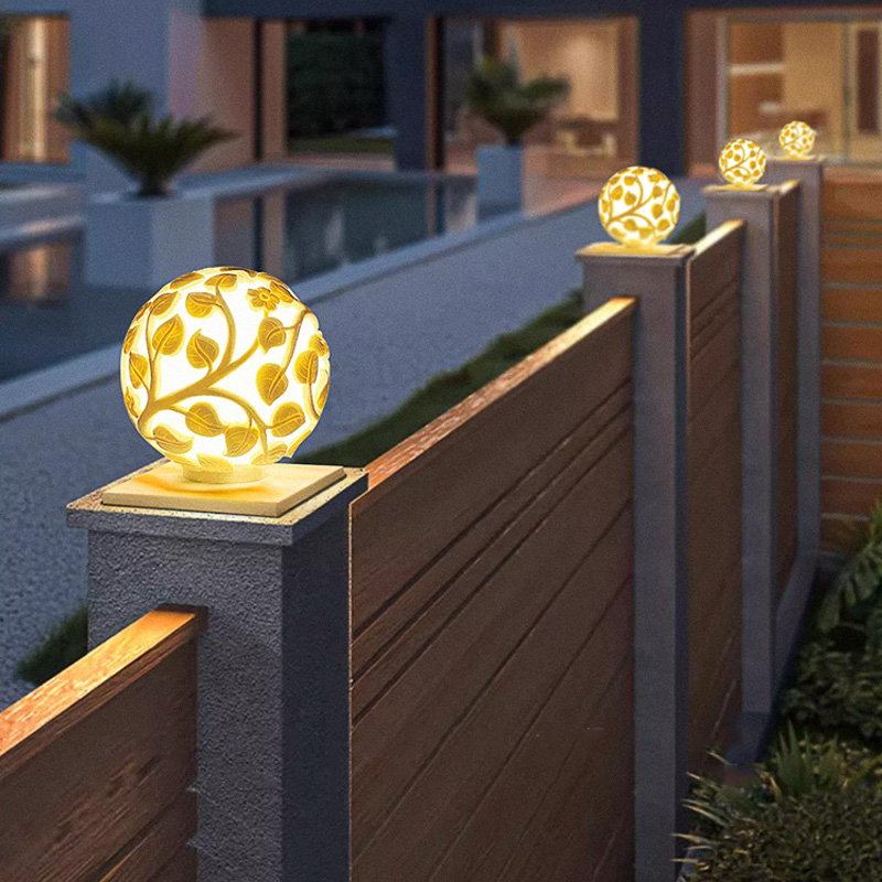 屋外用柱状ライト ソーラーLED柱状ライト 非ソーラーライト - Decor Lighting Floor Lamps のレビューと価格