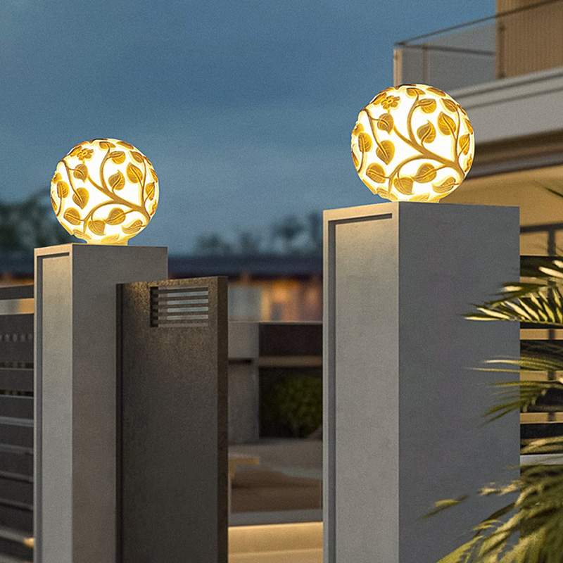 屋外用柱状ライト ソーラーLED柱状ライト 非ソーラーライト - Decor Lighting Floor Lamps のレビューと価格