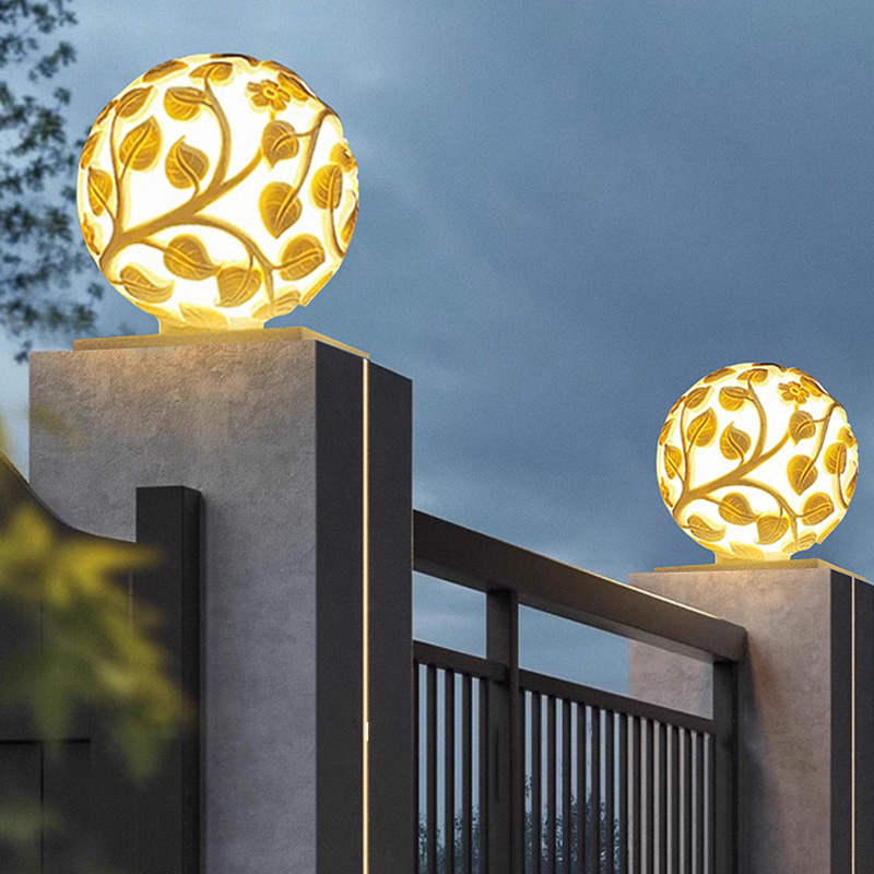 屋外用柱状ライト ソーラーLED柱状ライト 非ソーラーライト - Decor Lighting Floor Lamps のレビューと価格