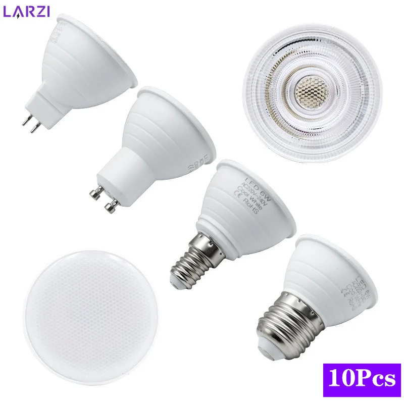 10 個 LED 電球 E27/E14 MR16 GU10  - Decor Lighting Hours のレビューと価格
