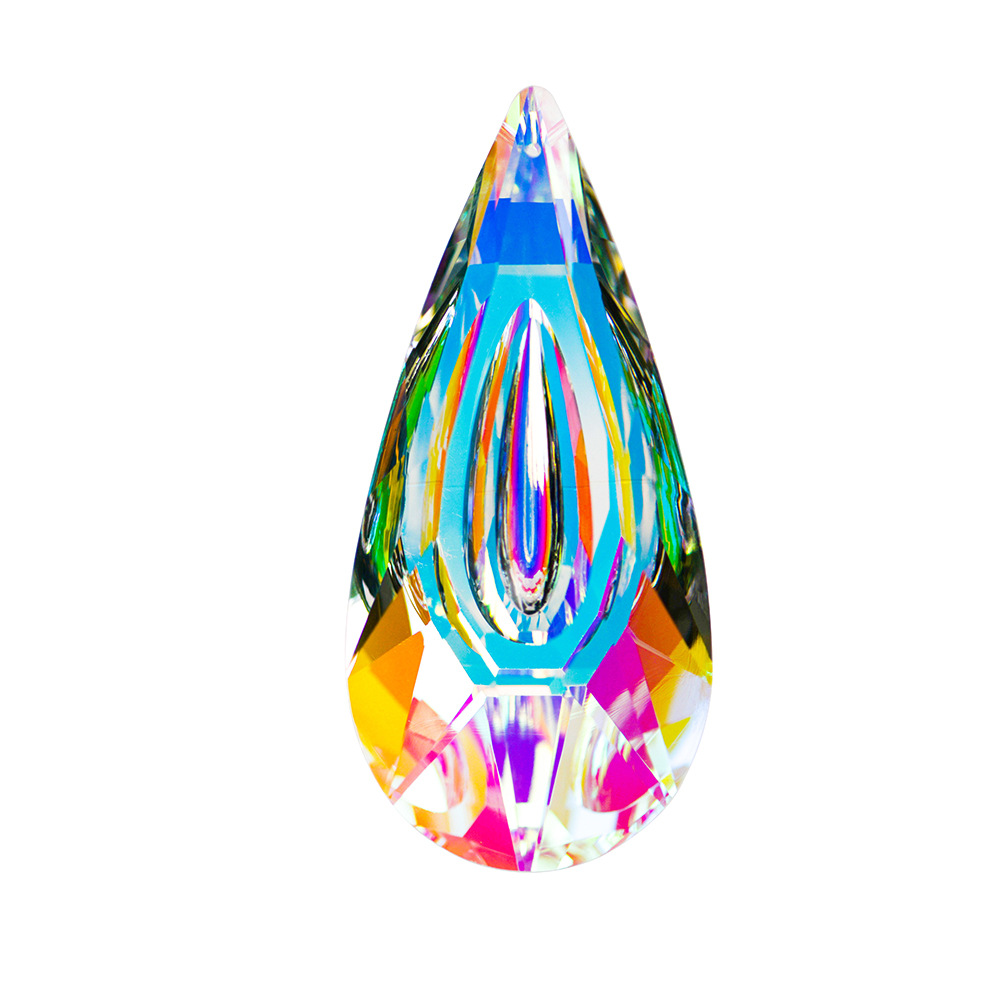 ガラスクリスタルプリズムペンダント 120 ミリメートルレイ - Home Decor Lighting Manufacturer のレビューと価格