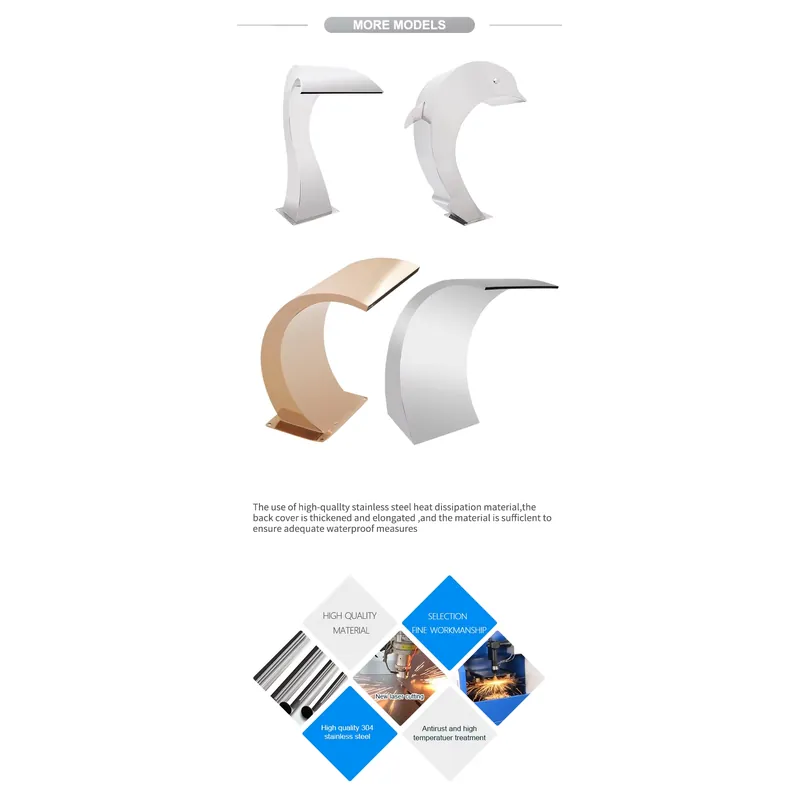 パイクス製造の屋内外兼用LEDライトプール滝、家の装飾用 - Home Decor Lighting Manufacturer のレビューと価格