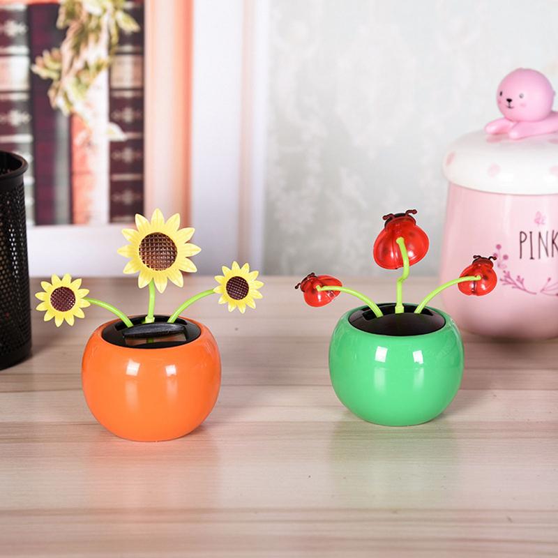 ソーラーパワーダンシングフラワーヒマワリソーラーオーナメント - Lighting Mcqueen Bedroom Decor のレビューと価格
