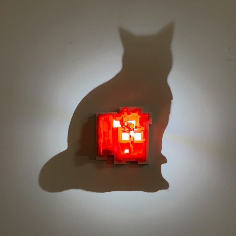 ドロップシッピング 3Dライトシャドウナイトライト アンビエ - Lighting Table Decor のレビューと価格