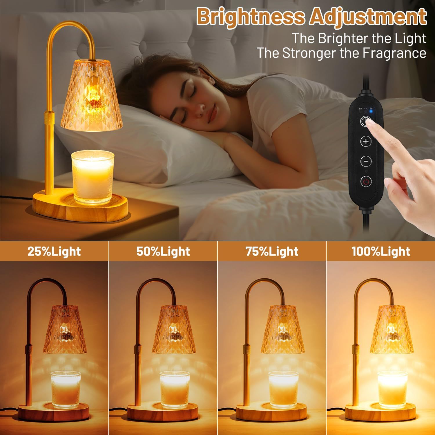 フレームレスワックスメルトウォーマーランプガラスシェードレト - Vintage Lighting Decor のレビューと価格
