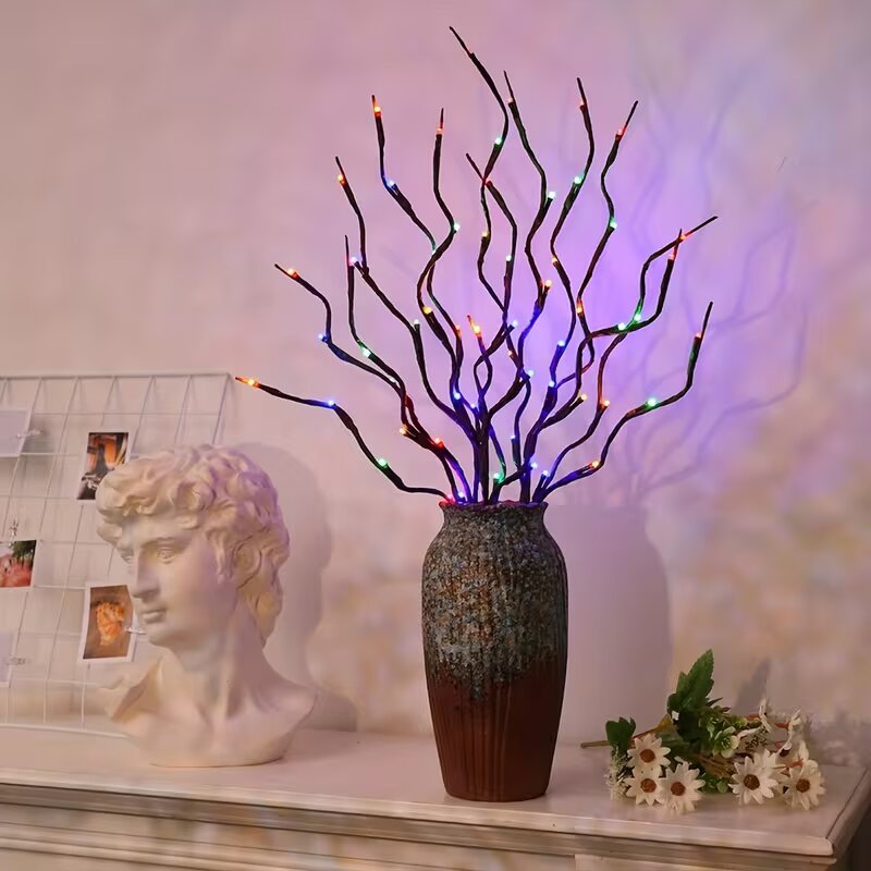 1/2PC 20LED 桜の枝ライト屋内屋外ホームデコレーシ - Lighting Table Decor のレビューと価格