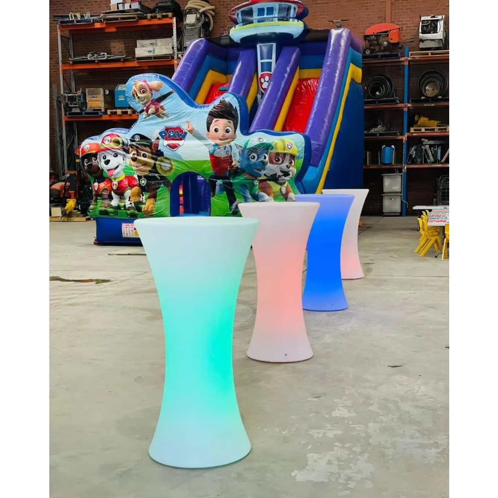 卸売LEDハイバーテーブル、コードレスLEDライトアップパー - Lighting Decor Rentals のレビューと価格