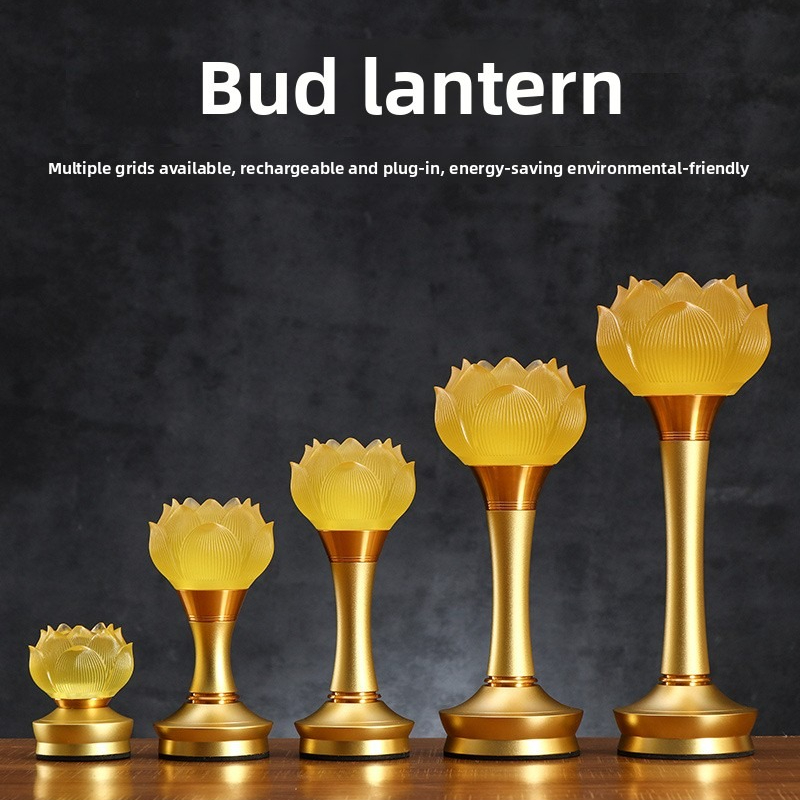 2 ピース/ロット卸売ガラス蓮キャンドルホルダー充電式家の装 - Home Decor Lighting Manufacturer のレビューと価格