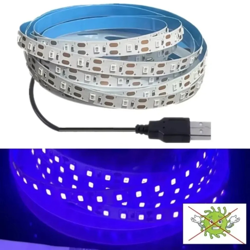 UV LEDストリップ SMD2835 DC5V 395-4 - Decor Lighting Hours のレビューと価格