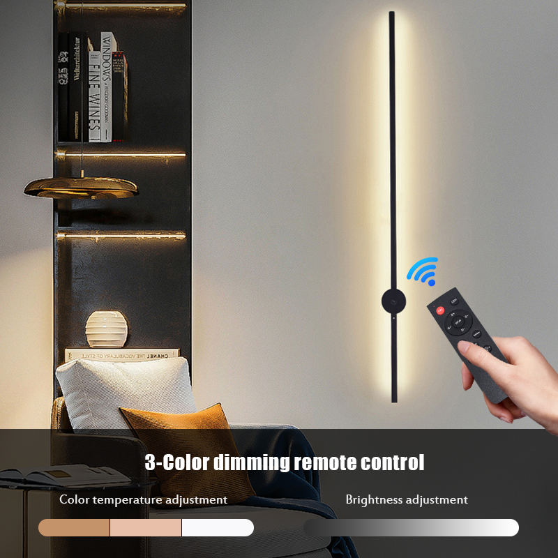 モダンな充電式LEDウォールスコンスランプ、ブラックアルミニ - Lighting Table Decor のレビューと価格